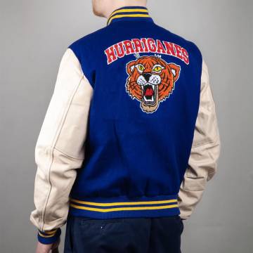 Royal Blue Hurriganes Baseball Jacket