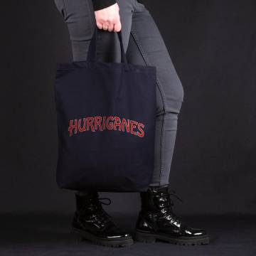 Navy Blue DC Hurriganes logo Shopping bag