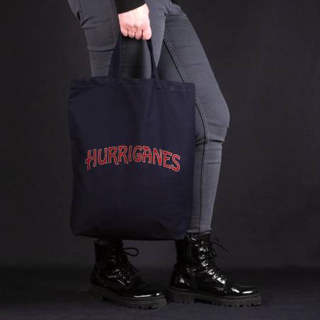 Navy Blue Hurriganes logo Shopping bag