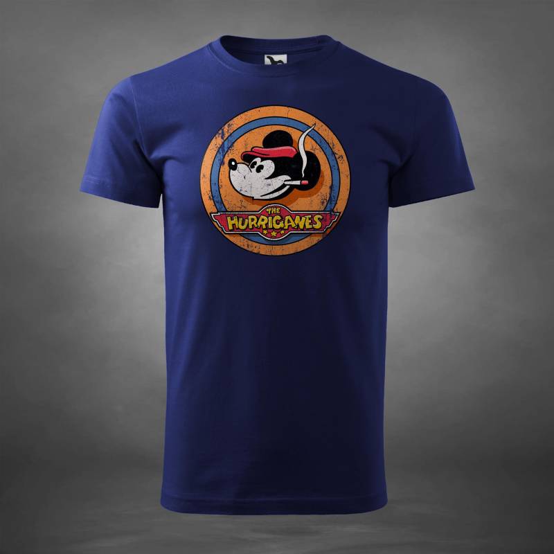 Midnight Blue DC The Hurriganes Mickey T-shirt