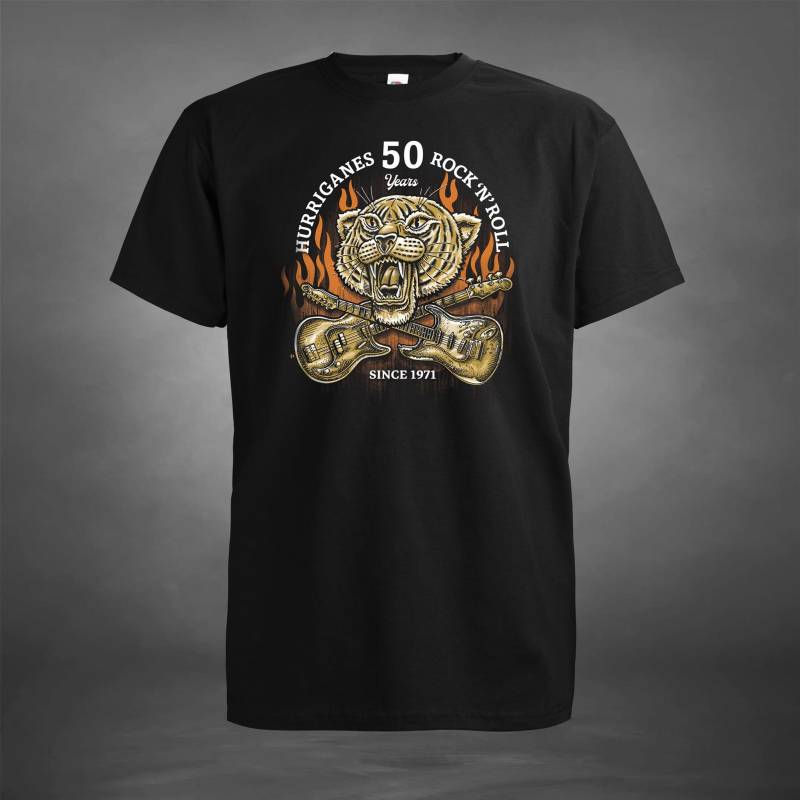 Black DC Ganes 50 Years T-shirt