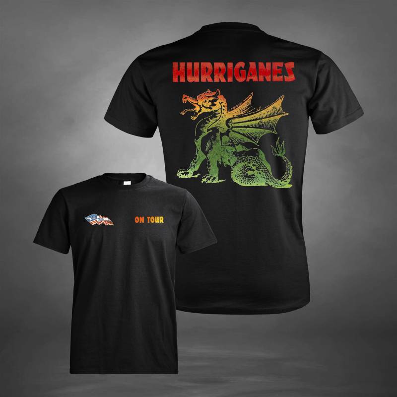 Black Hurriganes On Tour T-paita