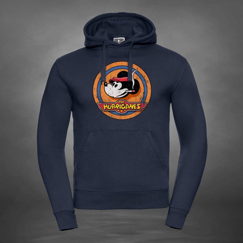 Navy Blue The Hurriganes Mikey Mouse Hoodie