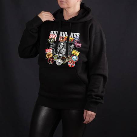 Black Hurriganes Badges Hoodie